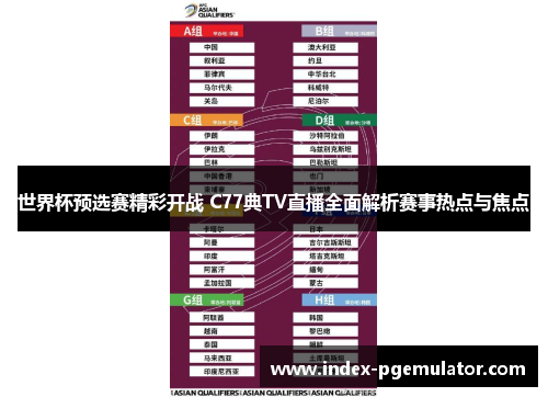 世界杯预选赛精彩开战 C77典TV直播全面解析赛事热点与焦点