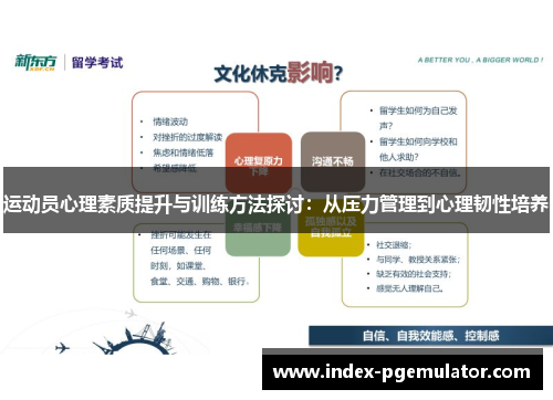 运动员心理素质提升与训练方法探讨：从压力管理到心理韧性培养