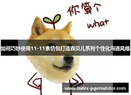 如何巧妙使用11-11表情包打造森贝儿系列个性化沟通风格