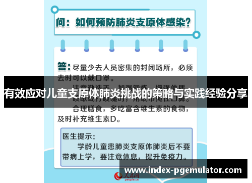 有效应对儿童支原体肺炎挑战的策略与实践经验分享