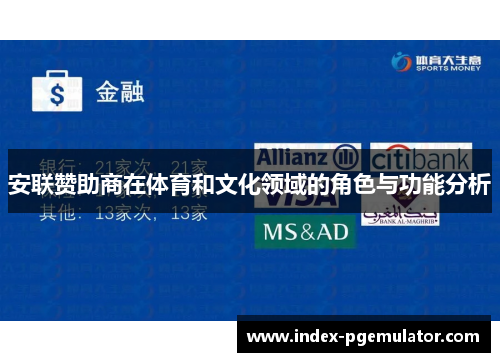 安联赞助商在体育和文化领域的角色与功能分析 安联赞助商在体育和文化领域的角色与功能分析